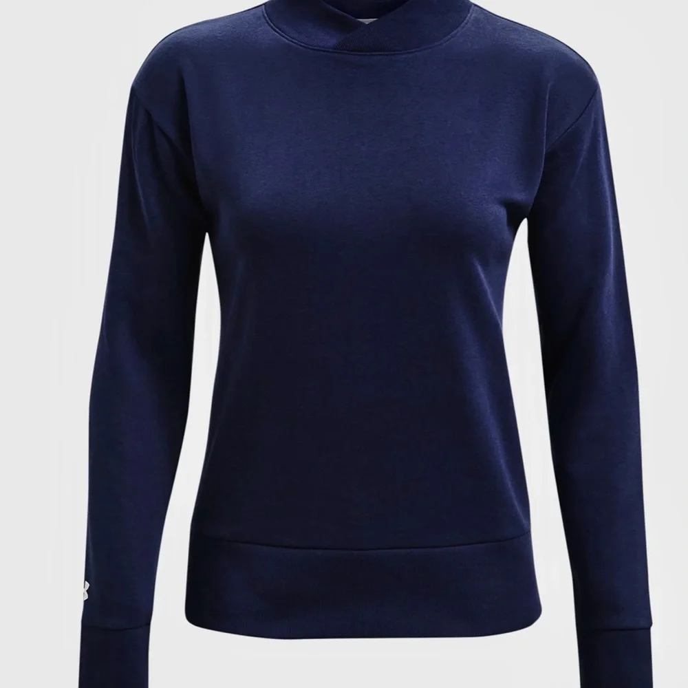 Under Armour AVY stadium crew in navy color. NWT - Picture 5 of 5